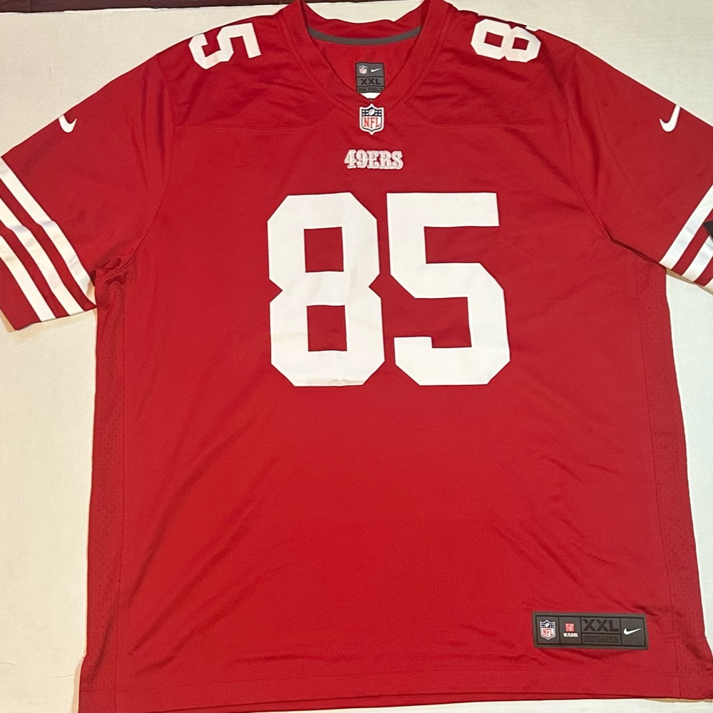 Men’s 2XL San Francisco 49ers George Kittle NFL jersey new with tags